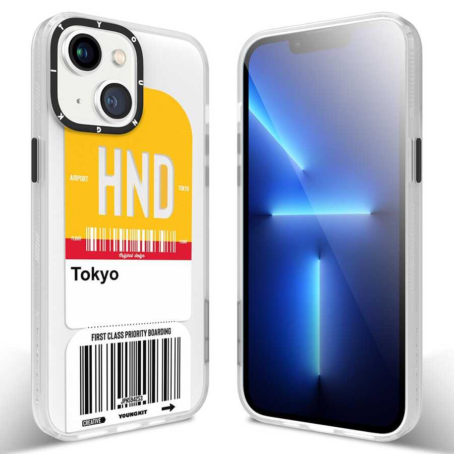 YoungKit Any Time Trip Serisi iPhone 13 Telefon Kılıfı - 1 YoungKit Any Time Trip Serisi iPhone 13 Telefon Kılıfı - 1